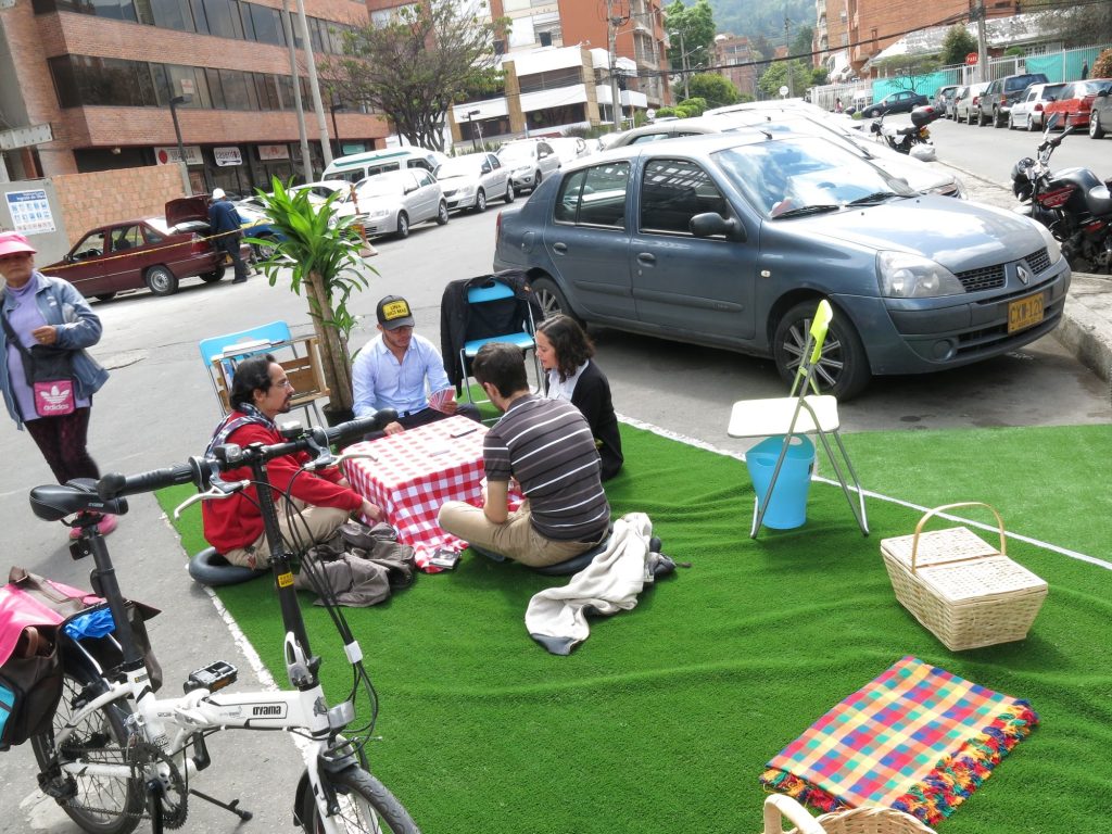Park(ing) Day en Bogotá