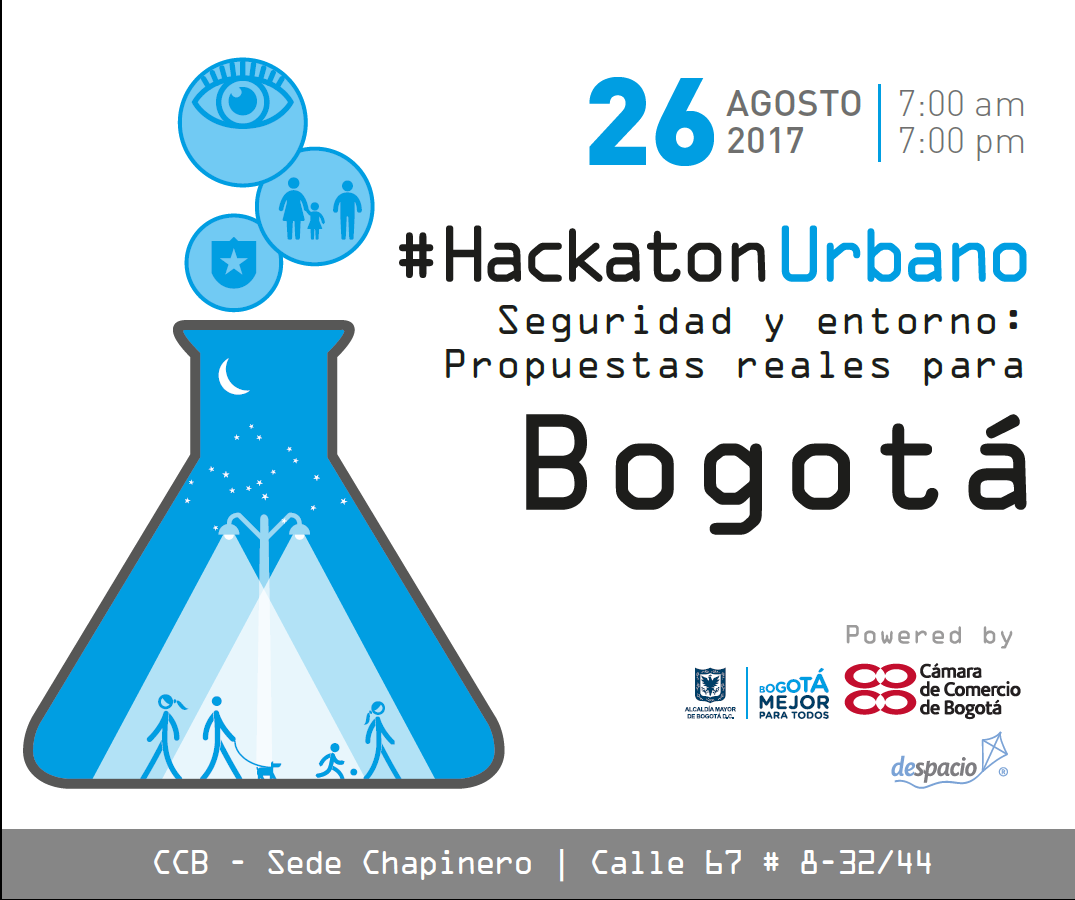 Inscríbete al primer Hackaton de seguridad ciudadana de Bogotá