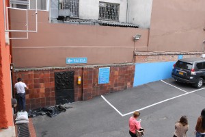Vertical Garden in the Parking Lot