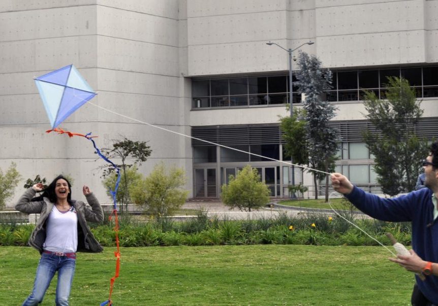 Cometas con Patricia y Moreno